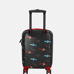 Kinderkoffers^Zebra Trends kinderkoffer raceauto zwart