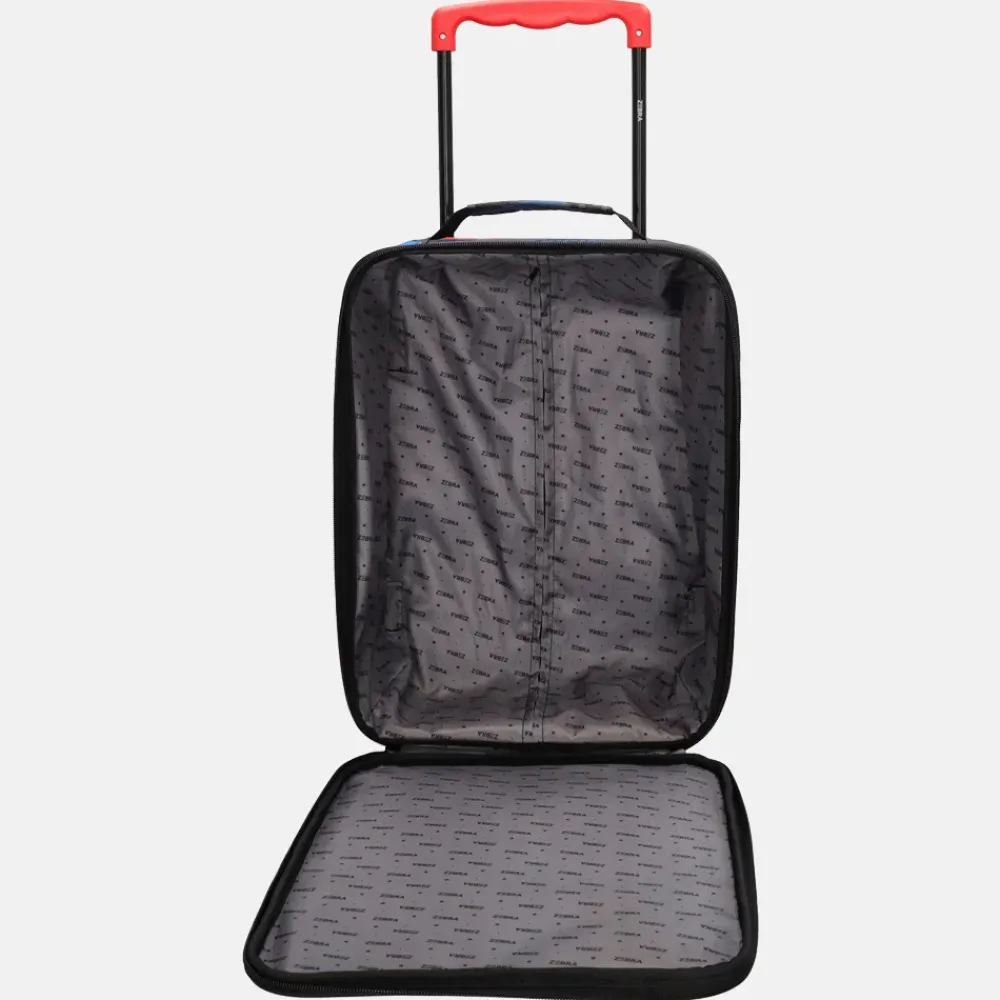 Kinderkoffers^Zebra Trends kinderkoffer zwart