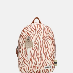 Kinderrugzakken Met Naam | Kinderrugzakken^Zebra Trends kinderrugzak zebra bruin