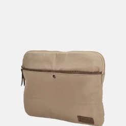 School Accessoires | Laptophoezen^Zebra Trends laptophoes puffy 13 inch taupe