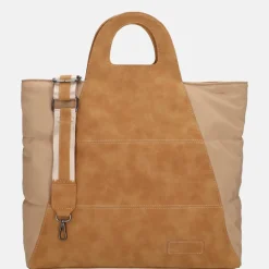 Handtassen^Zebra Trends Selene handtas M camel