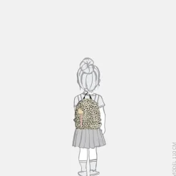 Kinderrugzakken Met Naam | Kinderrugzakken^Zebra Trends Spots kinderrugzak S taupe