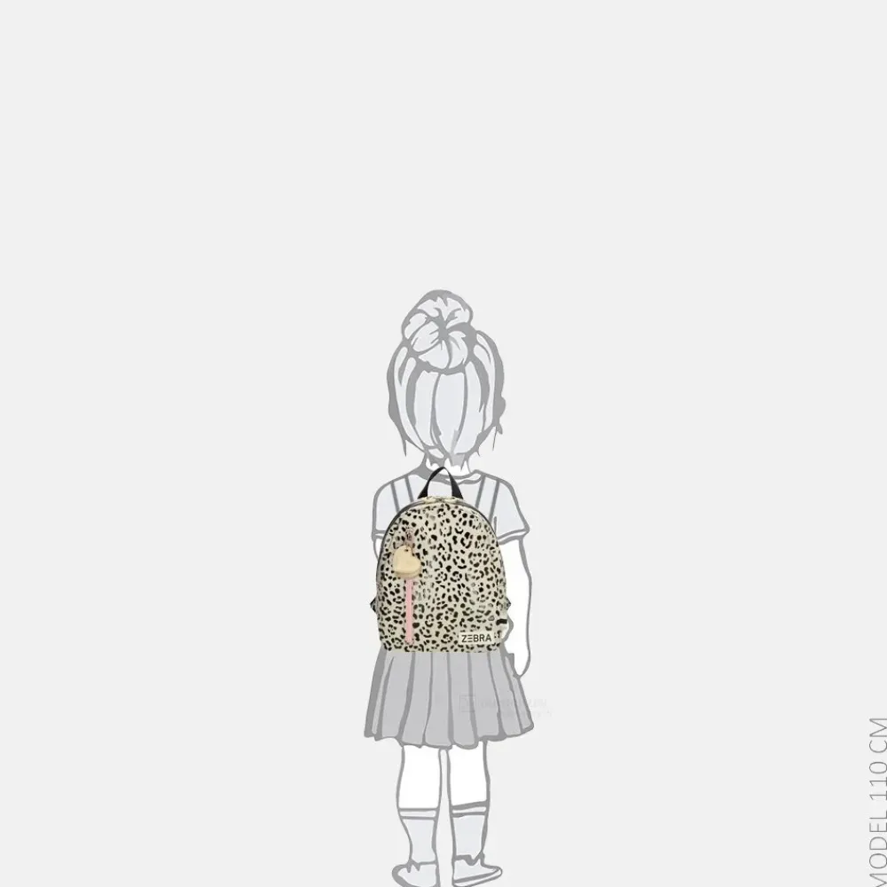 Kinderrugzakken Met Naam | Kinderrugzakken^Zebra Trends Spots kinderrugzak S taupe