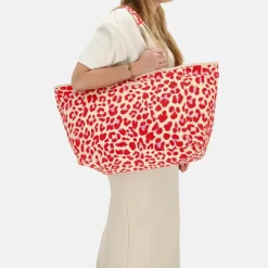 Strandtassen^Zebra Trends strandtas luipaard print