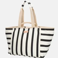Strandtassen^Zebra Trends strandtas zwart/wit