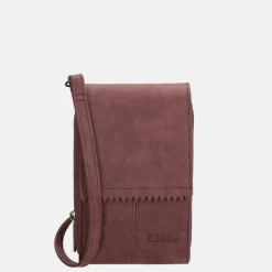 Crossbody Tassen | Telefoontasjes^Zebra Trends telefoontas bordeaux rood